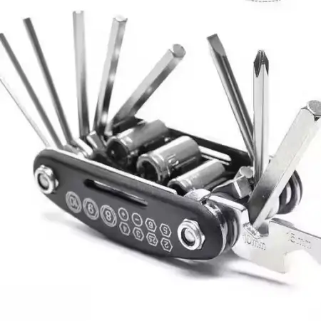 16-in-1 Bicycle Repair Toolkit – Multi-Purpose ( default, Standard )