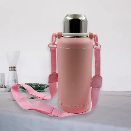 Stainless Steel tumblers 316 Stainless Steel, Vacuum Insulated Cup / Bottle, Portable Travel Kettle / Water Bottle with Handle, Outdoor Large Capacity Sports Kettle Cups / Bottle (1300 ML).