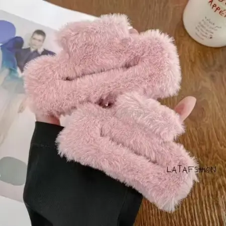 Teens' Dream Fur Hair Scrunchies 3-Pack ( default, OS )