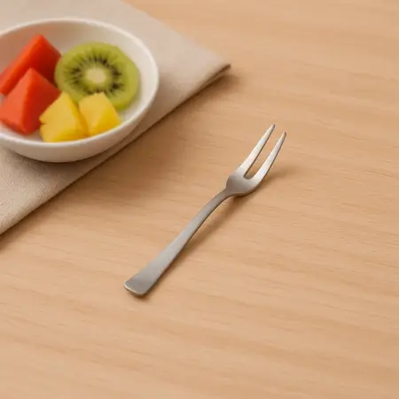 Apex Premium Stainless Steel Fruit Fork Set (6 Pc) ( default, OS )