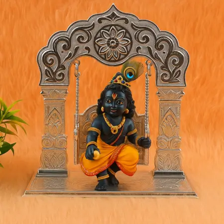 Shreeji bal gopal jhula designer decorative swing ( default, OS ).