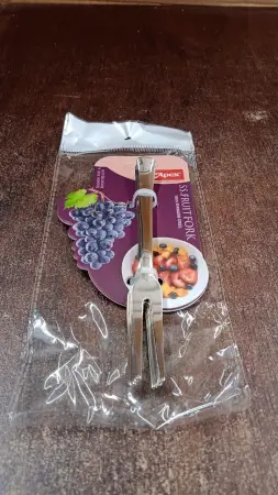 Apex Premium Stainless Steel Fruit Fork Set (6 Pc) ( default, OS )