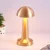 LED Touch Control Table Lamp – USB Rechargeable, 3 Color Modes & Dimmable Brightness, Modern Portable Metal Desk Lamp for Home & Bedroom Decor ( default, Standard )