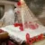 Romantic Decoration Set with White Net, LED Lights, and Foil Balloons ( default, OS )