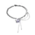 Stylish Silver-Plated Butterfly CZ Pearl Necklace ( default, Standard )