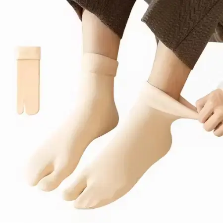 Shopeasy ERA Soft & Cozy Thermal Velvet Thumb Socks – 4 Pairs ( default, OS )
