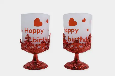 Stylish Tealight Holder Set – Decorative Candle Diya Stand for Home, Diwali & Festival Décor (2 Pc / Mix Design). ( default, Standard )
