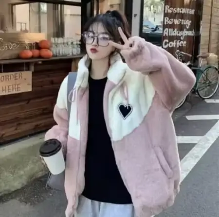 Bear Dress for Women – Trendy Wool Jacket
