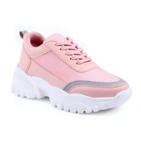 Latest Stylish Casual Shoes | Lightweight Walking Sneakers | Gym Shoes for Girls & Women ( pink, 3 )