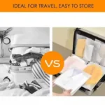 17-Piece Travel Organizer Packing Bags Set for Men & Women – Luggage, Laundry, and Clothes Pouches (Small, Medium, Large, XS). ( white, Free Size ).