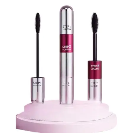 2-in-1 Mascara for Women – Volumizing & Lengthening Smudge-Proof Mascara ( default, Standard )