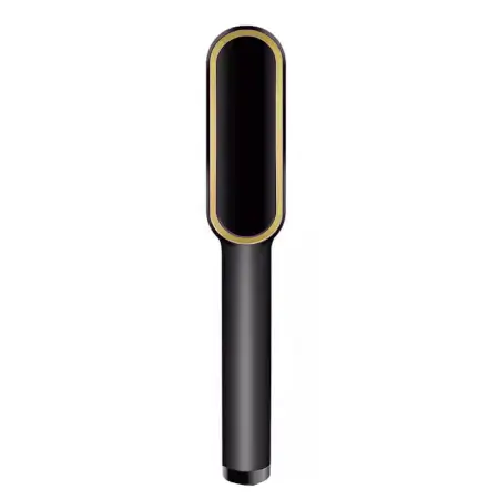 Hair Straightener Brush with Keratin Ceramic Coating Fast Heating, Adjustable Temperature, Anti-Frizz Design ( default, Standard ).
