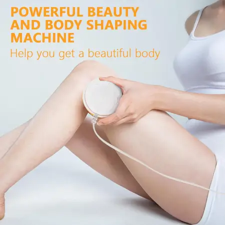 Body Massager Shaping Machine | Body Sculpting Massager with 3 Washable Pads |Adjustable Speeds | Electric Handheld Massager for Belly, Waist, Legs, Arms, Butt (1 Pc) ( default, Standard ).