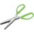 Multifunction Vegetable Stainless Steel Herbs Scissor with 5 Blades ( default, Standard ).