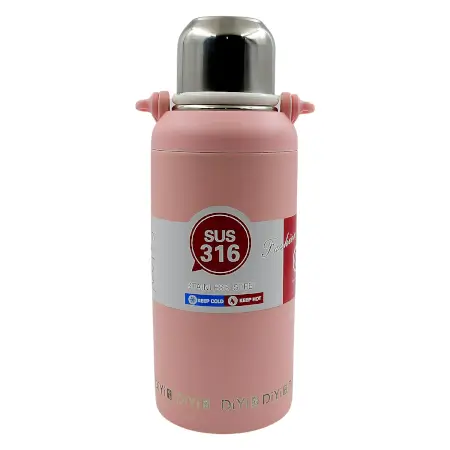 Stainless Steel tumblers 316 Stainless Steel, Vacuum Insulated Cup / Bottle, Portable Travel Kettle / Water Bottle with Handle, Outdoor Large Capacity Sports Kettle Cups / Bottle (1300 ML).