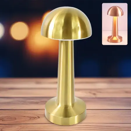 LED Touch Control Table Lamp – USB Rechargeable, 3 Color Modes & Dimmable Brightness, Modern Portable Metal Desk Lamp for Home & Bedroom Decor ( default, Standard )