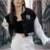 Stylish NY Varsity Jacket – Women’s Fleece Outerwear ( default, S )