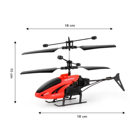 Remote Control Helicopter for Kids USB Rechargeable with Sensor & Auto Take-Off (Pack of 1) ( default, Standard ).