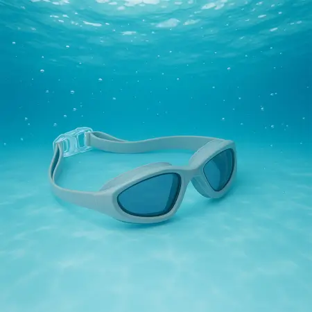 Knx Premium Wide Vision Swimming Goggles with Anti-Fog & UV Protection ( default, OS )