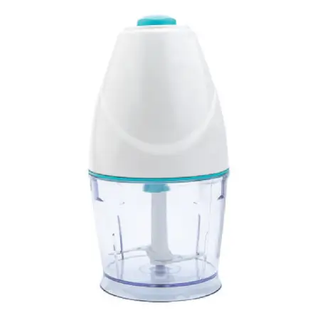 250W Electric Vegetable Chopper – Twin Stainless Steel Blades, 650ml BPA-Free Bowl, Powerful Copper Motor ( white, Standard )