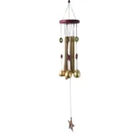 Dragonfly Wind Chime – Outdoor Garden & Patio Hanging with Soothing Tones (1 Pc) ( default, Standard )