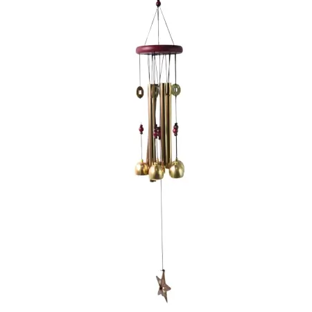 Dragonfly Wind Chime – Outdoor Garden & Patio Hanging with Soothing Tones (1 Pc) ( default, Standard )