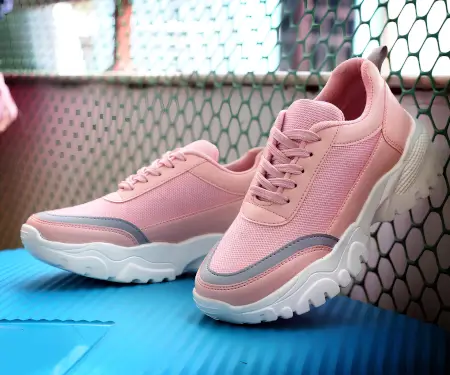 Latest Stylish Casual Shoes | Lightweight Walking Sneakers | Gym Shoes for Girls & Women ( pink, 3 )