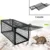 Foldable Mouse Trap Squirrel Trap Small Live Animal Trap Mouse Voles Hamsters Live Cage Rat Mouse Cage Trap for Mice Easy to Catch and Release ( default, SMALL ).