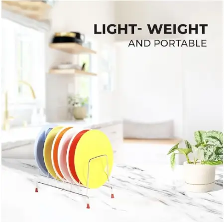 Plate Stand 78 Stainless Steel ( default, Standard )