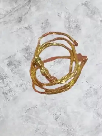 1 Gram Gold Plated MOP Chain Necklace for Women and Men with Cubic Zirconia ( default, Standard ).