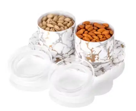 Airtight Dry Fruit Container 2-in-1 ( default, Standard )