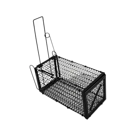 Foldable Mouse Trap Squirrel Trap Small Live Animal Trap Mouse Voles Hamsters Live Cage Rat Mouse Cage Trap for Mice Easy to Catch and Release ( default, SMALL ).