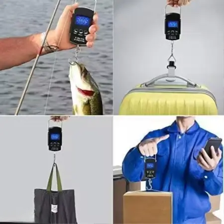 Digital Weighing Machine 10g-50Kg Portable Hanging Scale ( default, OS )