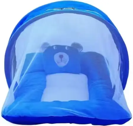 Blue Baby Mosquito Net – Nylon Free Size ( default, OS )