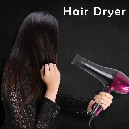 Professional High Power Hair Dryer for Men & Women 2 Speed Settings, Multi-Purpose Salon Use (220V) ( default, Standard ).