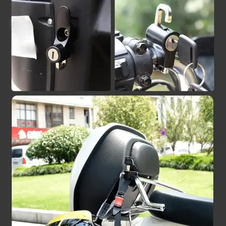 Helmet lock - Stainless Steel ( default, OS ).